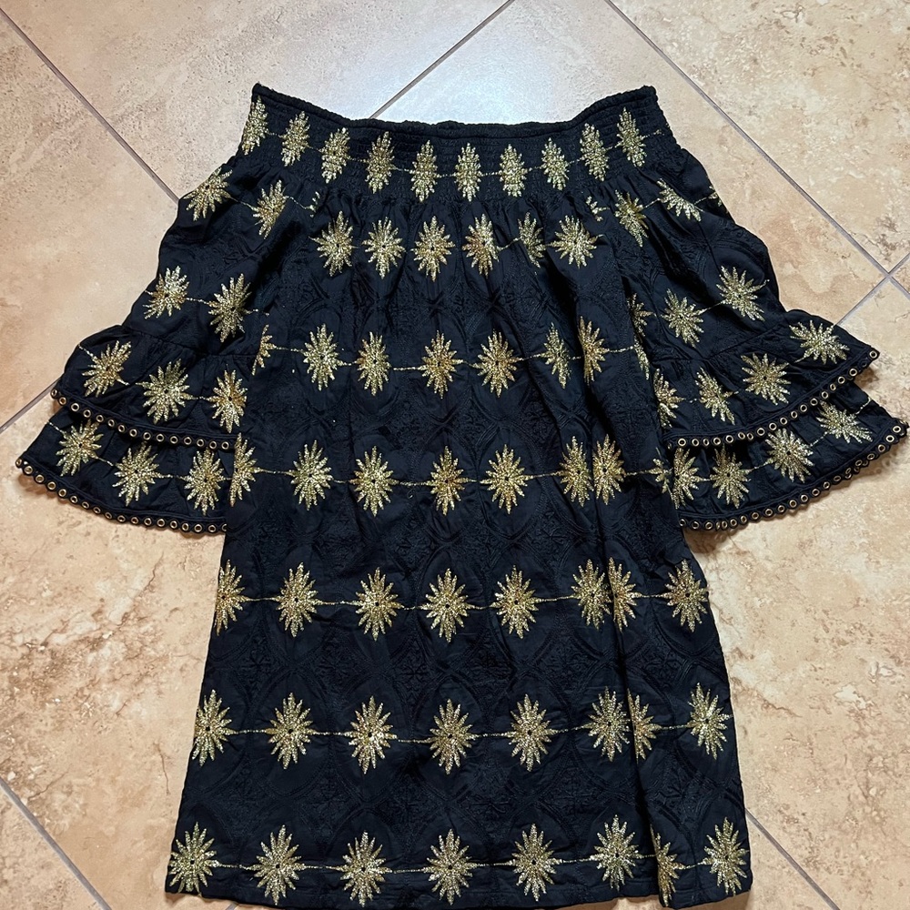 Boston Proper Off-The-Shoulder Dress